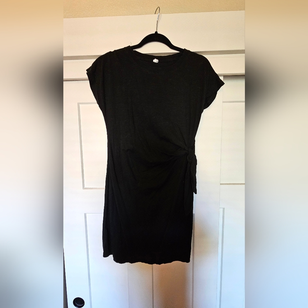 Black T-shirt Dress